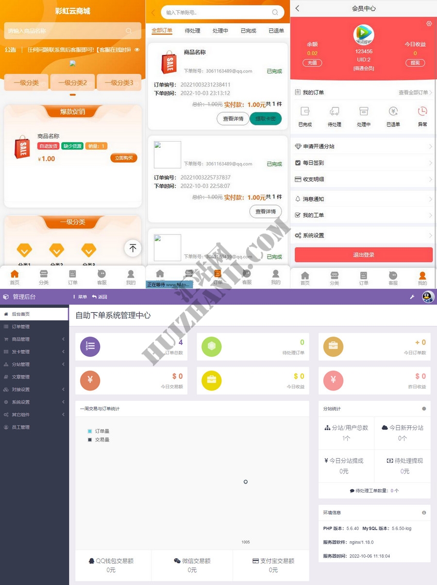 代刷网搭建一条龙的有主机吗